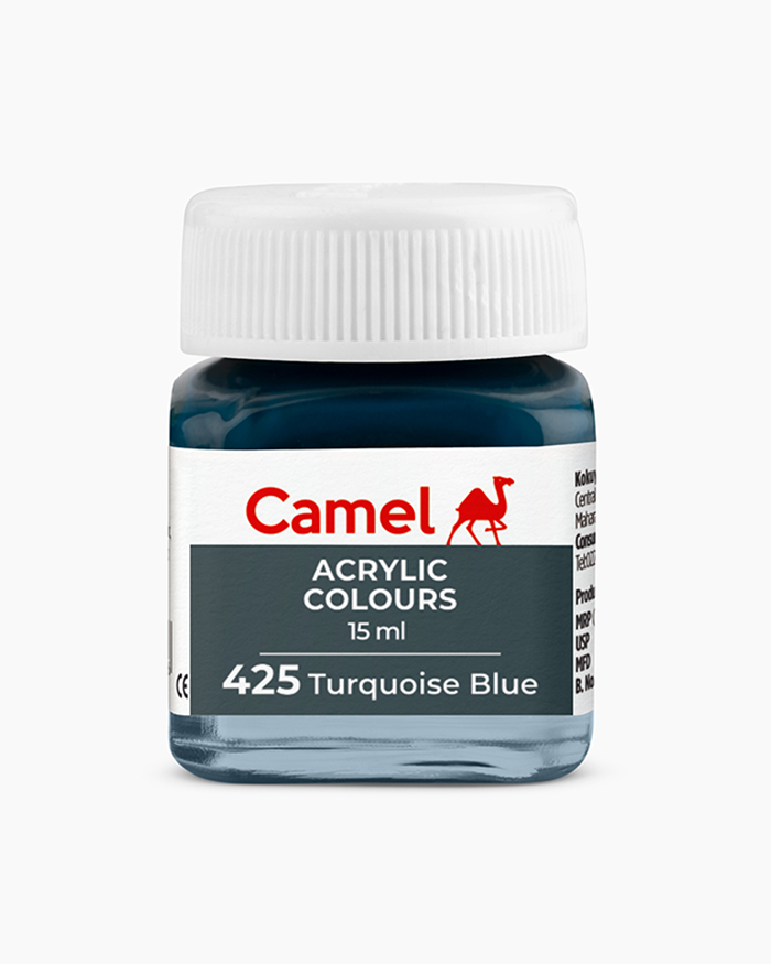 Turquoise Blue Camel Acrylic Colours